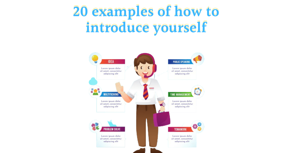 20 examples of how to introduce yourself - Vivid Examples