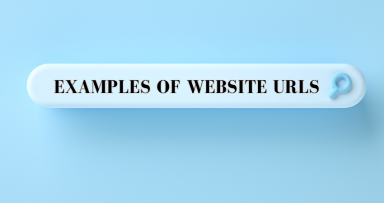 20 Examples of website URLs - Vivid Examples