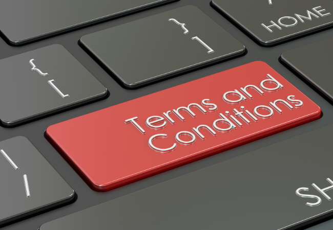 Terms and Conditions Page URL