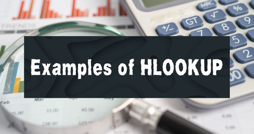 Examples of HLOOKUP